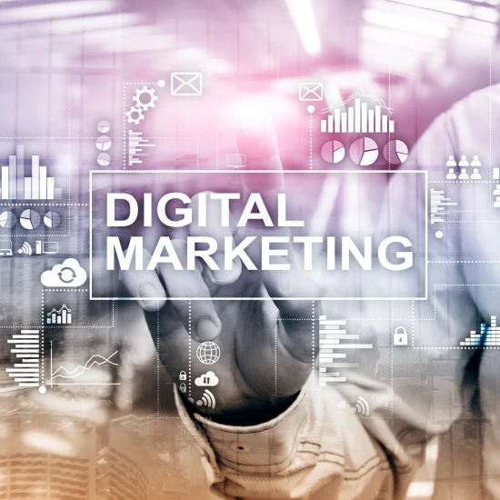digital-marketing-concept-double-exposure-background